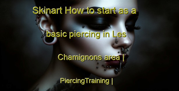 Skinart How to start as a basic piercing in Les Chamignons area | PiercingTraining | PiercingClasses | SkinartTraining-France